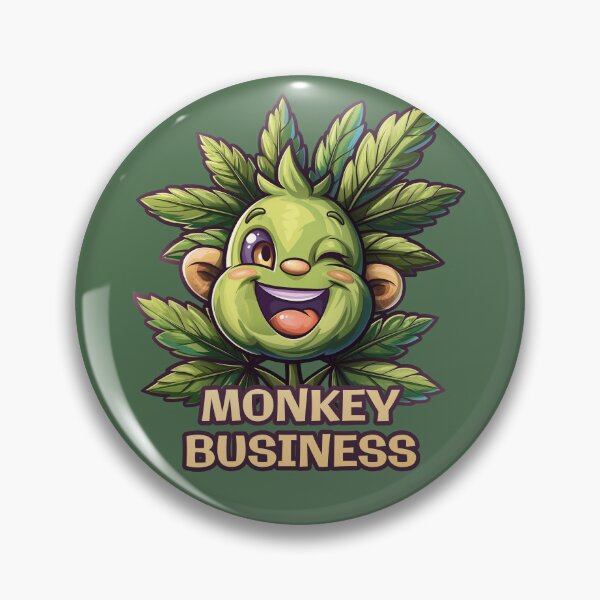 Artikelvorschau, MONKEY BUSINESS Cannabispflanze 4:20 entworfen und verkauft von Kikostas.