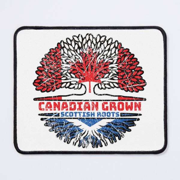 Item preview, Scotland Scottish Canadian Canada Tree Roots Flag designed and sold by FlagX.