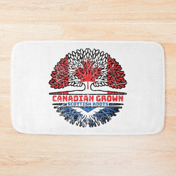 Item preview, Scotland Scottish Canadian Canada Tree Roots Flag designed and sold by FlagX.