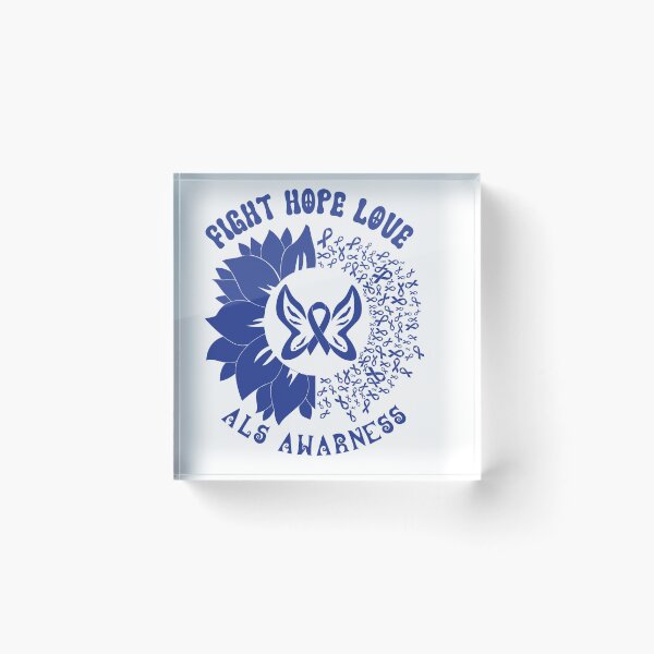 Item preview, Faith Hope Love, ALS Awareness designed and sold by Kondi-Art.
