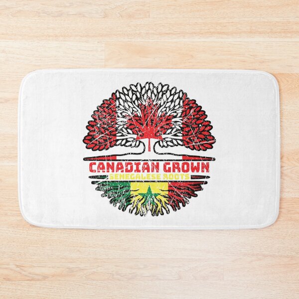 Item preview, Senegal Senegalese Canadian Canada Tree Roots Flag designed and sold by FlagX.