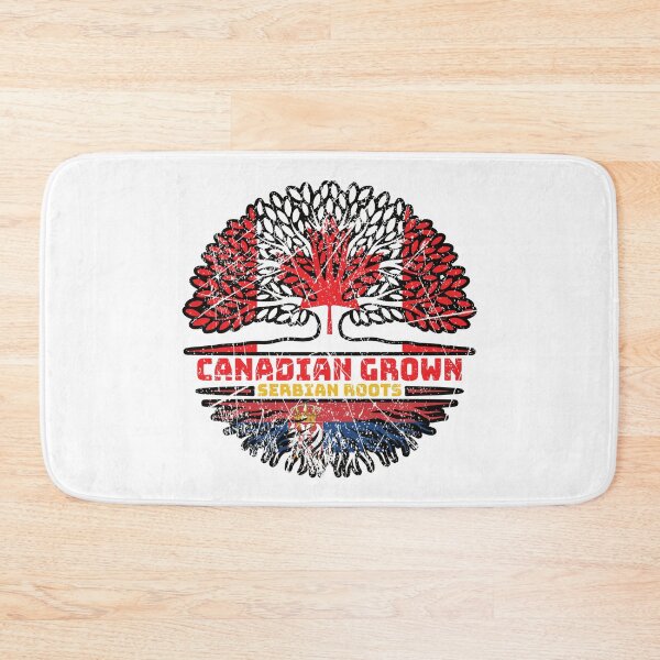 Item preview, Serbia Serbian Canadian Canada Tree Roots Flag designed and sold by FlagX.