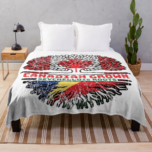 Item preview, Seychelles Seychellois Canadian Canada Tree Roots Flag designed and sold by FlagX.