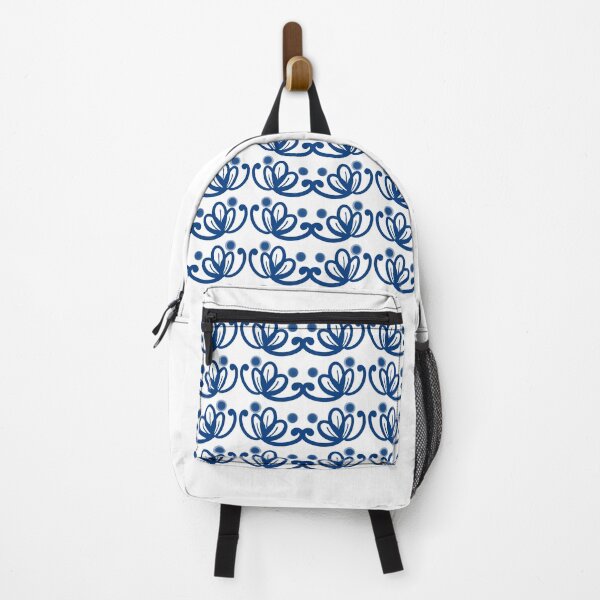 Item preview, Blue flower hand drawn patter, hand drawing, free hand designed and sold by pipikijung.