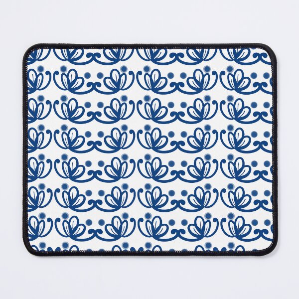 Item preview, Blue flower hand drawn patter, hand drawing, free hand designed and sold by pipikijung.
