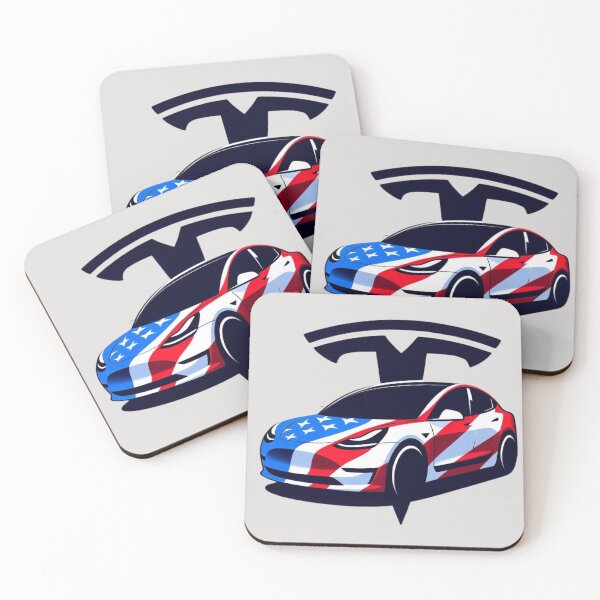 Item preview, Tesla logo designed and sold by TEEJAMBOREE.