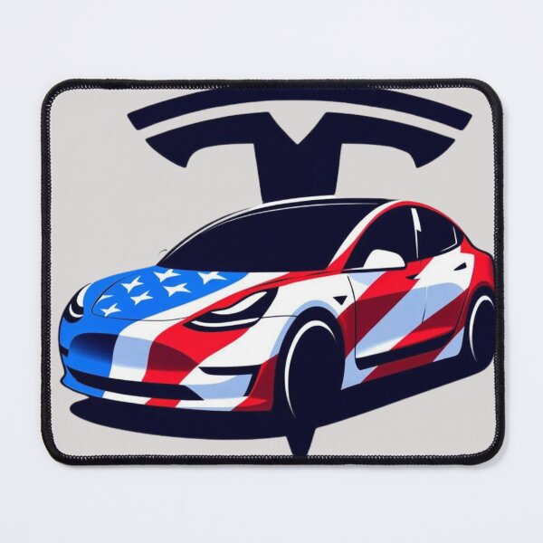 Item preview, Tesla logo designed and sold by TEEJAMBOREE.