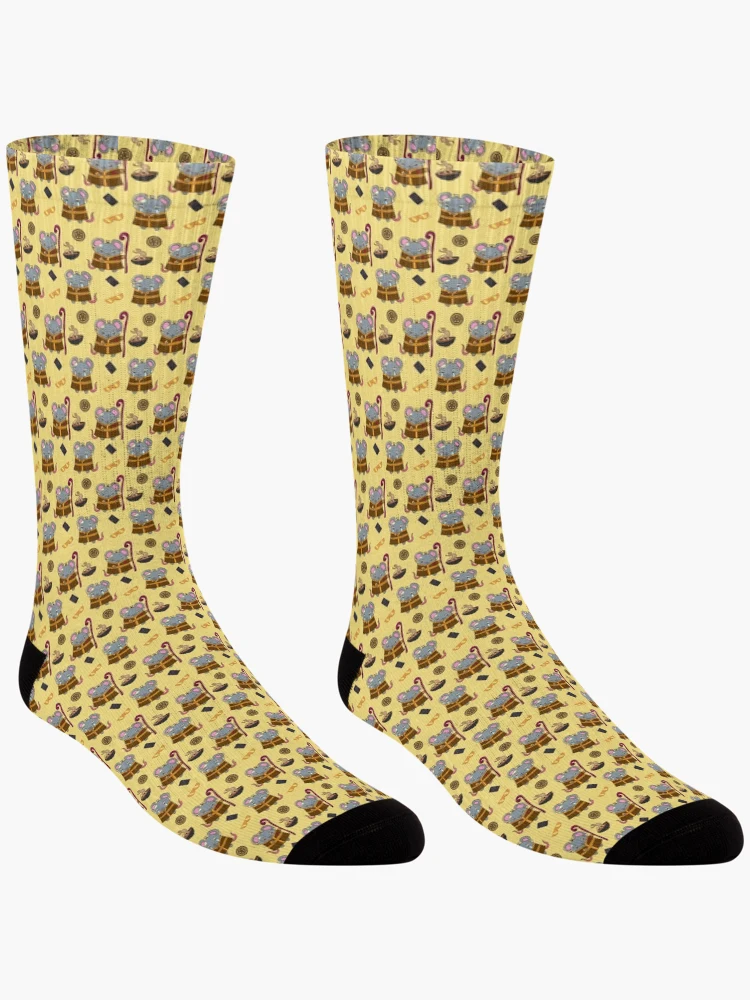 Thumbnail 3 of 5, Socks, ROTTMNT Splinter designed and sold by RoeExists.