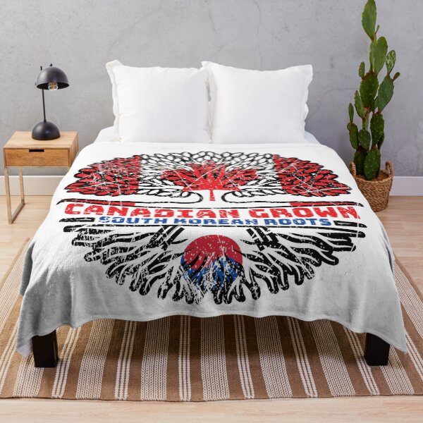 Item preview, South Korea South Korean Canadian Canada Tree Roots Flag designed and sold by FlagX.