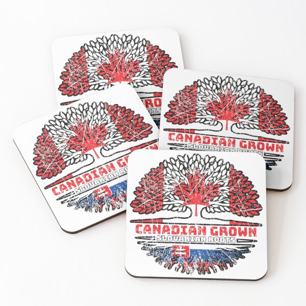 Item preview, Slovakia Slovakian Canadian Canada Tree Roots Flag designed and sold by FlagX.