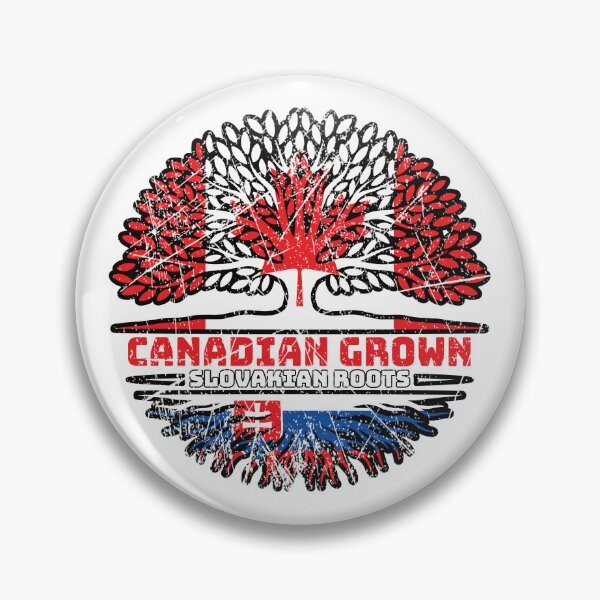 Item preview, Slovakia Slovakian Canadian Canada Tree Roots Flag designed and sold by FlagX.