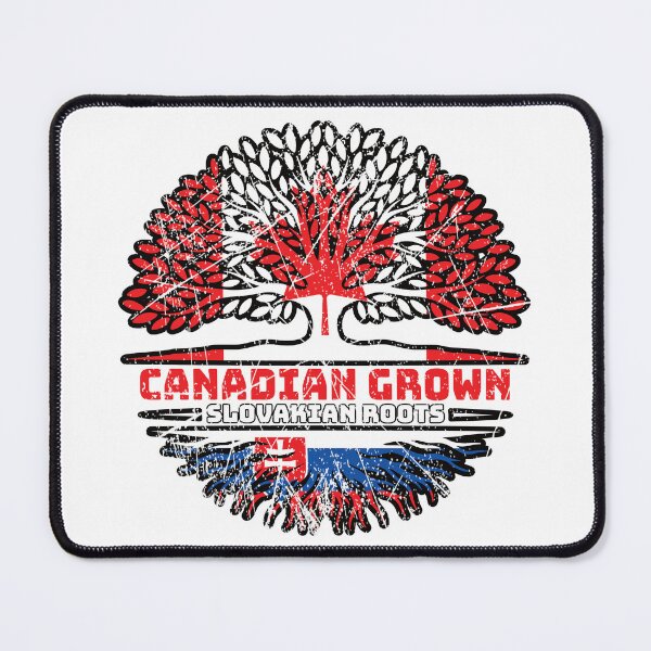 Item preview, Slovakia Slovakian Canadian Canada Tree Roots Flag designed and sold by FlagX.