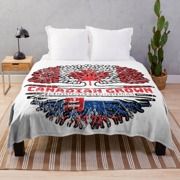 Item preview, Slovakia Slovakian Canadian Canada Tree Roots Flag designed and sold by FlagX.