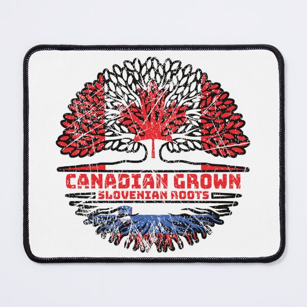 Item preview, Slovenia Slovenian Canadian Canada Tree Roots Flag designed and sold by FlagX.