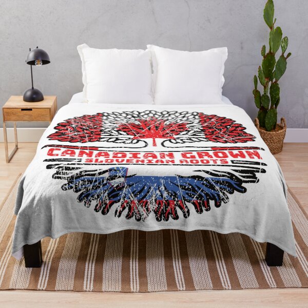 Item preview, Slovenia Slovenian Canadian Canada Tree Roots Flag designed and sold by FlagX.