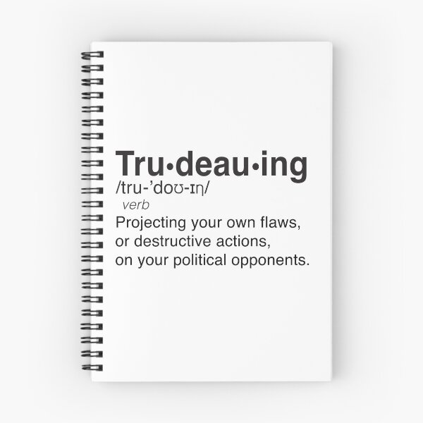 Item preview, Trudeauing, funny dictionary definition designed and sold by TaraGbear.