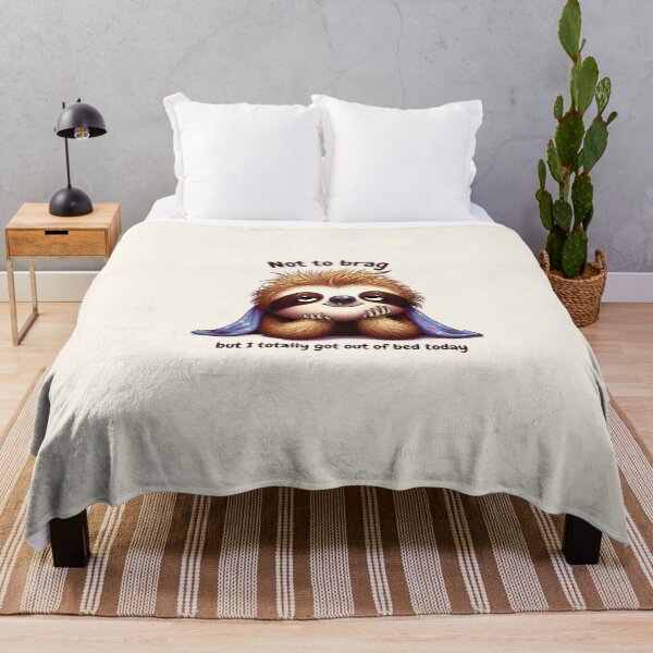 Item preview, Not to brag but I totally got out of bed today designed and sold by Anupios.
