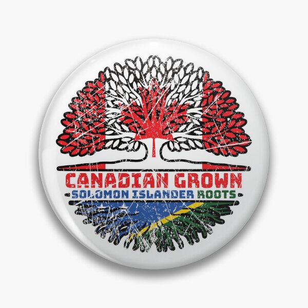 Item preview, Solomon Islands Solomon Islander Canadian Canada Tree Roots Flag designed and sold by FlagX.