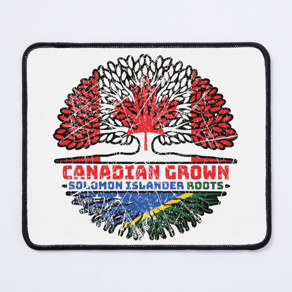 Item preview, Solomon Islands Solomon Islander Canadian Canada Tree Roots Flag designed and sold by FlagX.