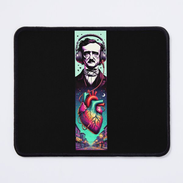 Item preview, Edgar Allan Poe Tell Tale Heart Art designed and sold by PoeandCoLit.