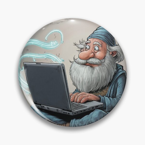 Item preview, Programmer Gamer Some Kind Of Magic Funny Wizard With Laptop Notebook designed and sold by Cr320.