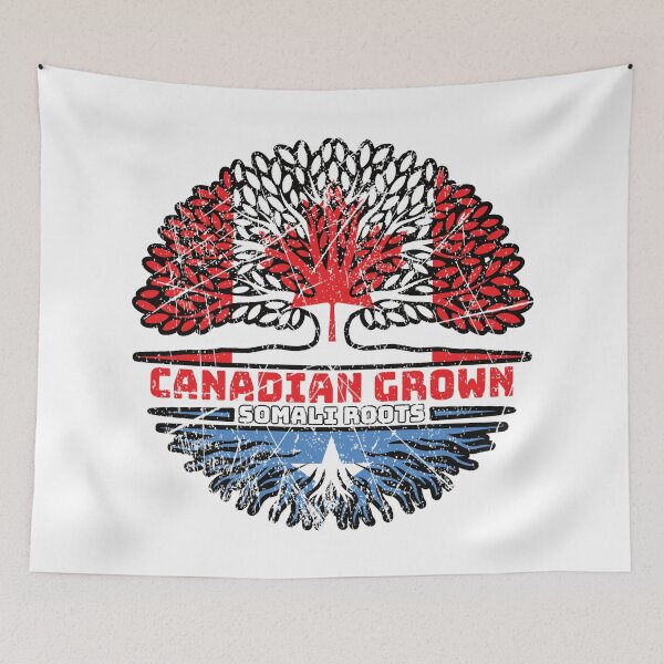 Item preview, Somalia Somali Canadian Canada Tree Roots Flag designed and sold by FlagX.