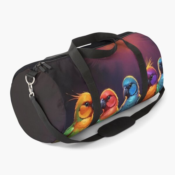 Item preview, Colorful Parrots Art designed and sold by Obsidian Ink by Wilshire.
