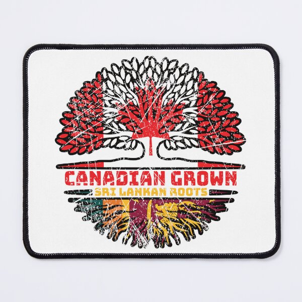 Item preview, Sri Lanka Sri Lankan Canadian Canada Tree Roots Flag designed and sold by FlagX.