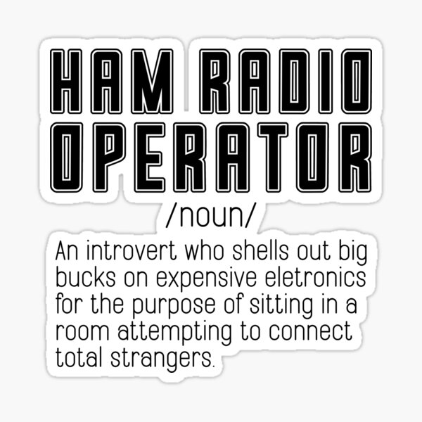 Item preview, Ham Radio Operator An Introvert Who Radio Tower designed and sold by tshirtconcepts.