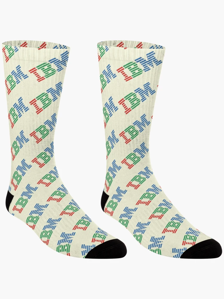 Thumbnail 3 of 5, Socks, Computer Company Logo, Vector Simple Lineart designed and sold by Tony Bologna.