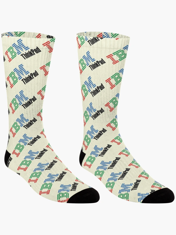 Thumbnail 3 of 5, Socks, Computer Company Logo, Vector Simple Lineart designed and sold by Tony Bologna.