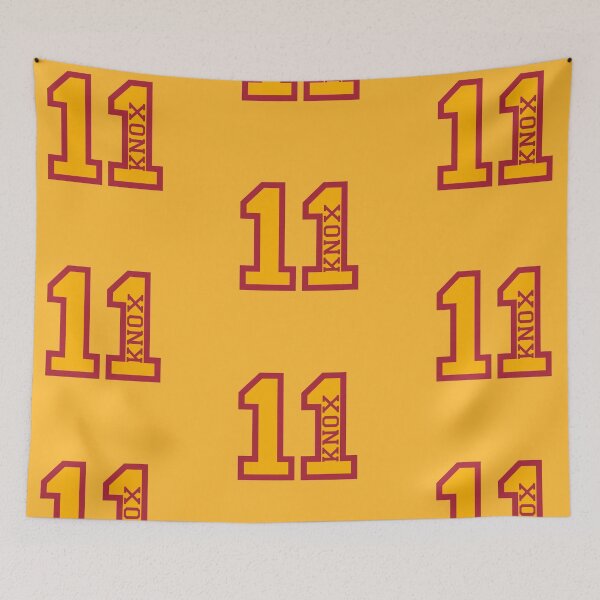 Item preview, Jeremy Knox Exy Trojens Jersey Number designed and sold by FoxyOatmeal.