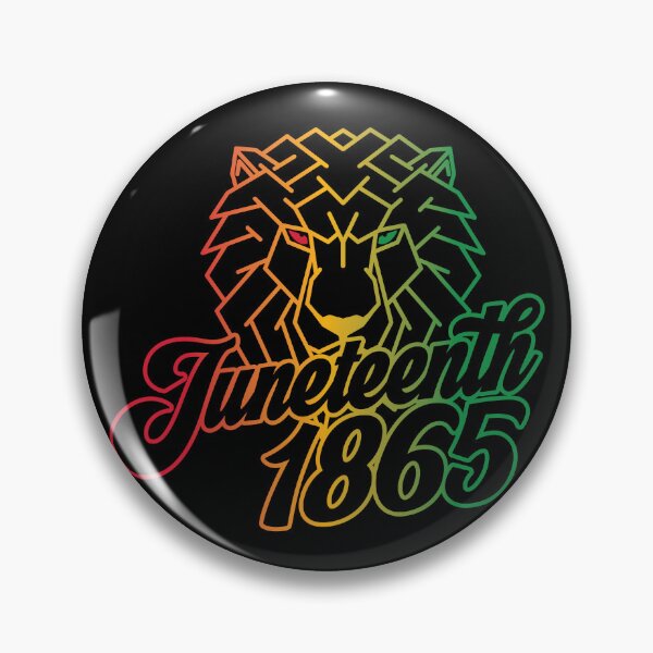 Item preview, Prideful Roar - Juneteenth 1865 Lion designed and sold by PrintMastery.