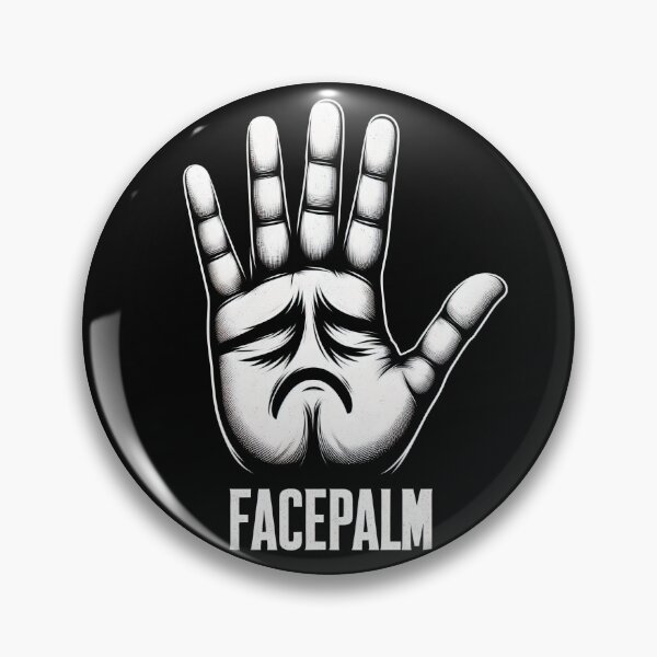 Item preview, Disappointed Hand: Facepalm Express designed and sold by Slick-Waffles.