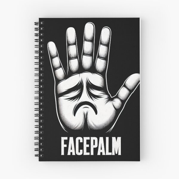 Item preview, Disappointed Hand: Facepalm Express designed and sold by Slick-Waffles.