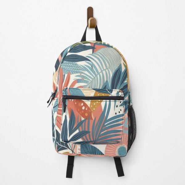 Item preview, Modern colorful tropical floral pattern. Cute botanical abstract contemporary seamless pattern. Hand drawn designed and sold by asbno19.