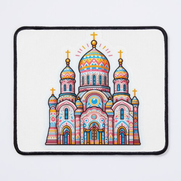 Item preview, church Easter cute sticker designed and sold by Expressions-Sel.