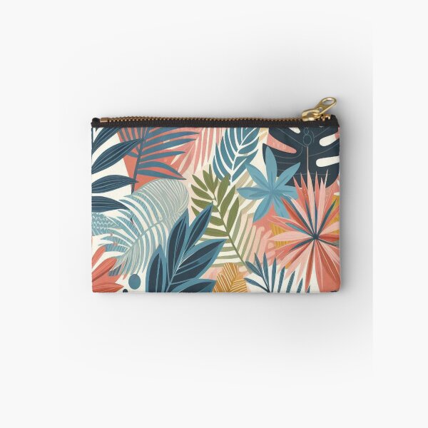 Item preview, Modern colorful tropical floral pattern. Cute botanical abstract contemporary seamless pattern. Hand drawn designed and sold by asbno19.