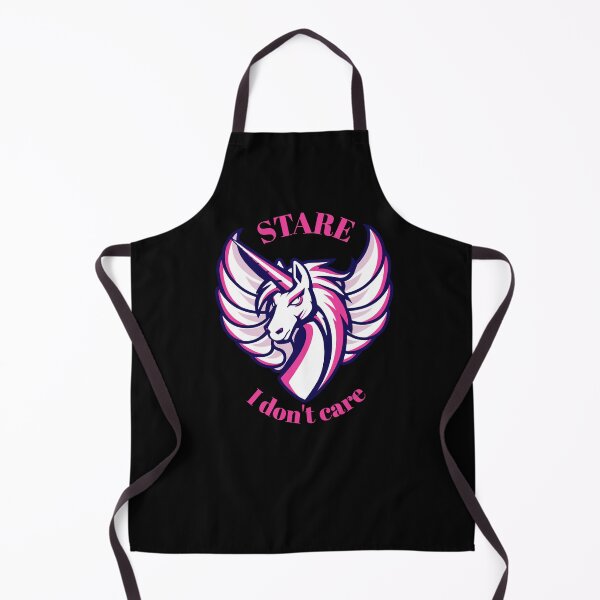 Item preview, Stare I don’t care winged unicorn quote  designed and sold by SvetsShirts.