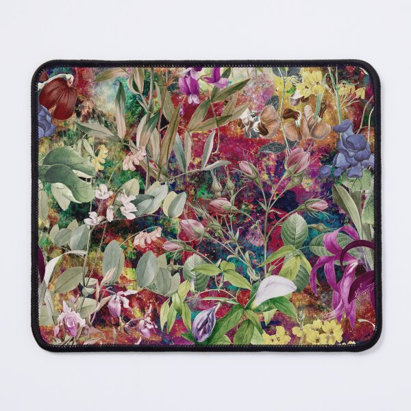 Item preview, Floral blooms and flowers exotic garden, roses and flowers, botanical pattern, flowers illustration, plants pattern, multicoloured red floral designed and sold by ZeinabTaha.
