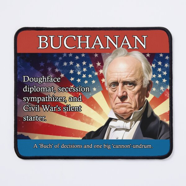 Item preview, James Buchanan Electoral Poster designed and sold by Static-Panda.
