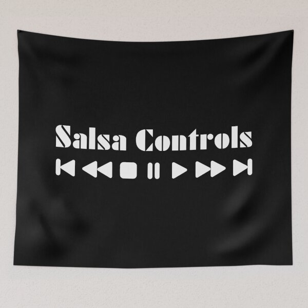 Item preview, Salsa Controls - White Logo designed and sold by 108dragons.
