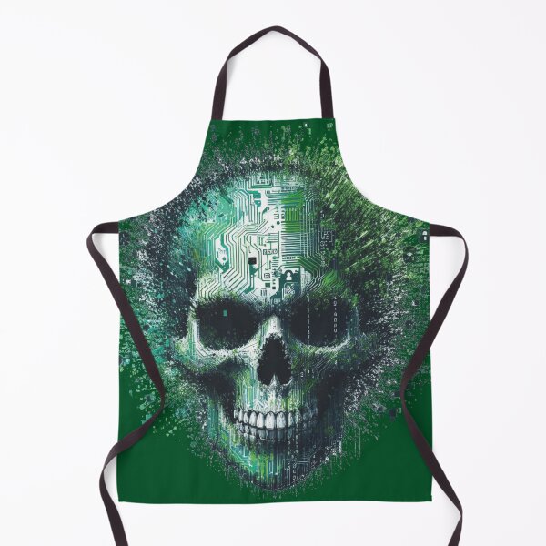 Item preview, Cyberskull disappears in digital dust_v2 designed and sold by TheModernSociety.