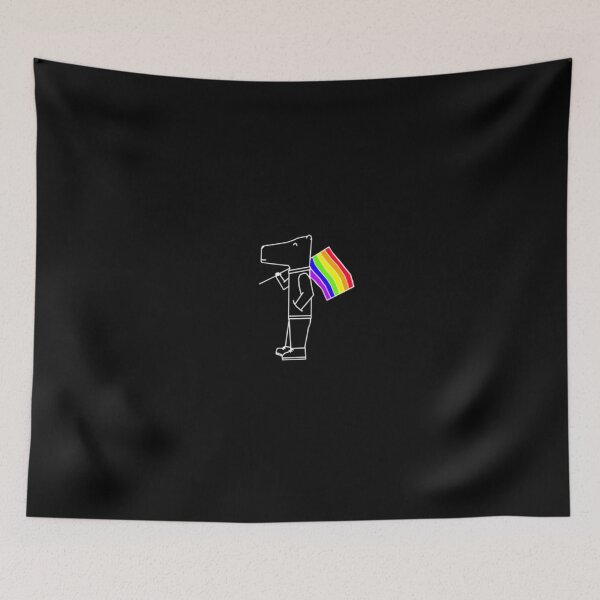 Item preview, pride capybara designed and sold by Natty Warkentin.