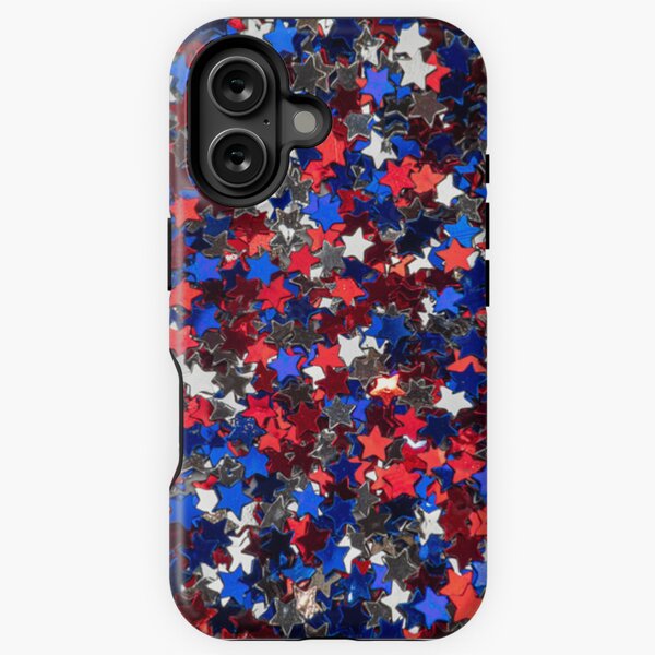 Item preview, 4th July Red White Blue Stars and Stripes Patriotic USA Flag designed and sold by Studio Hues.