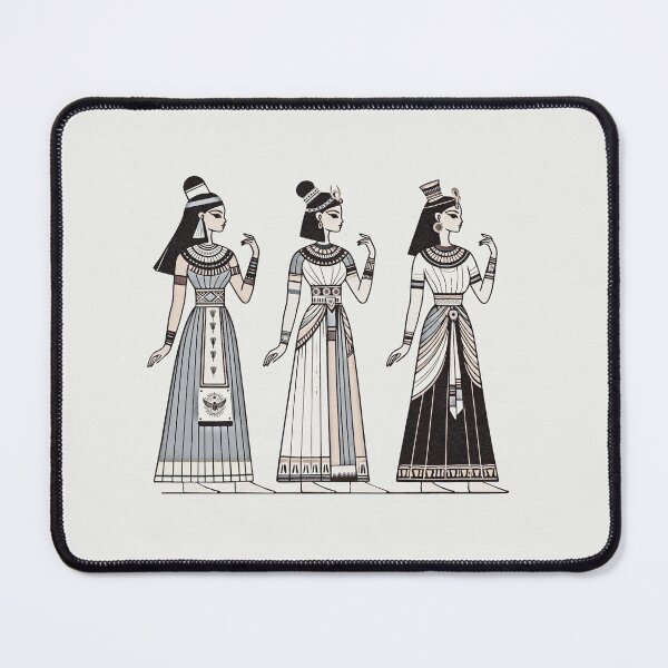 Item preview, Cute Egyptian Queens, Vintage, Ancient Egypt designed and sold by art-of-egypt.