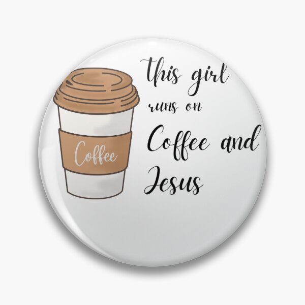 Artikelvorschau, Kaffee und Jesus entworfen und verkauft von Victoria Carroll.