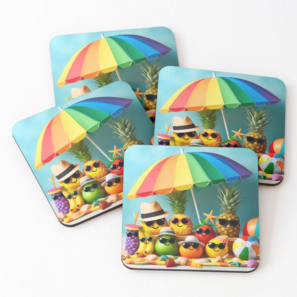 Item preview, Tropical Fruit Fiesta designed and sold by AI-Only Creations.