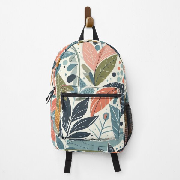 Item preview, Modern colorful tropical floral pattern. Cute botanical abstract contemporary seamless pattern. Hand drawn designed and sold by asbno19.