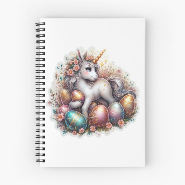Item preview, unicorn Easter cute sticker designed and sold by Expressions-Sel.